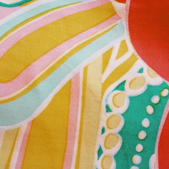 Tibi Mod Paisley Halter Cotton Sundress - Picture 11 of 12